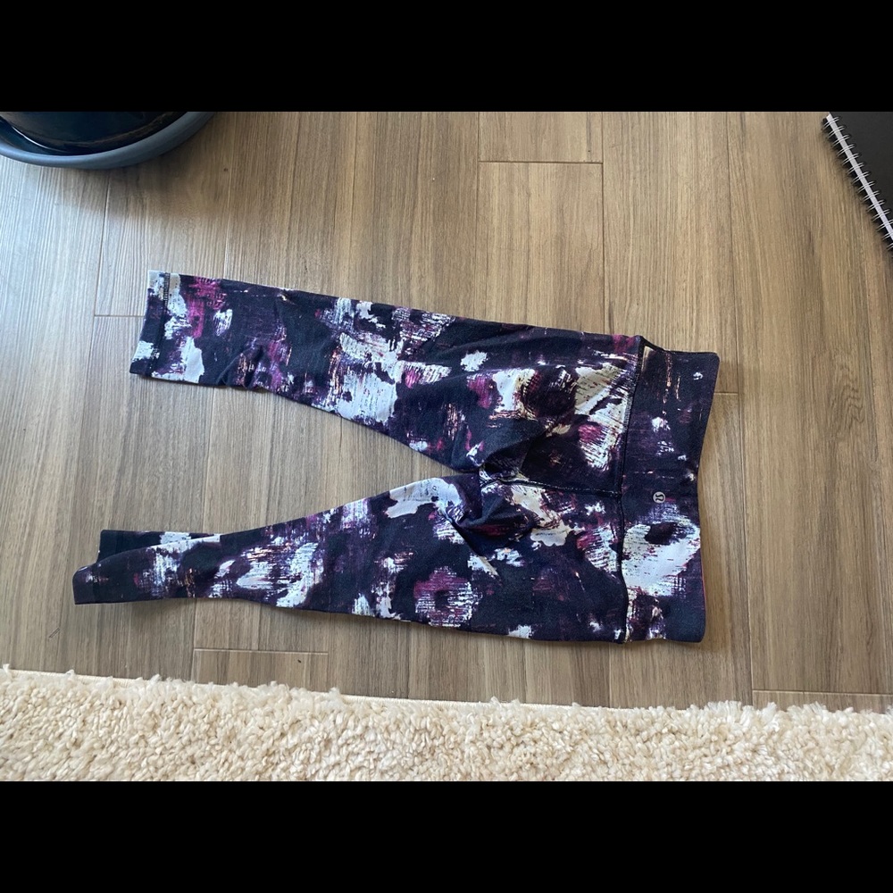 Lululemon cropped yoga pant legging